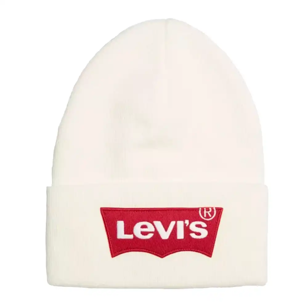 Bonnet homme Levis Logo levi's classic Blanc - ZESHOES