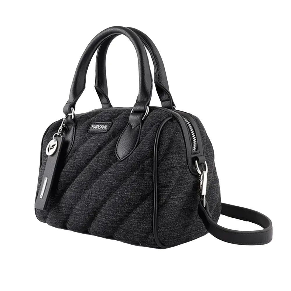 Leather Kaporal Sac Femme Sac A Main Kaporal Noir Sac à Main Kaporal