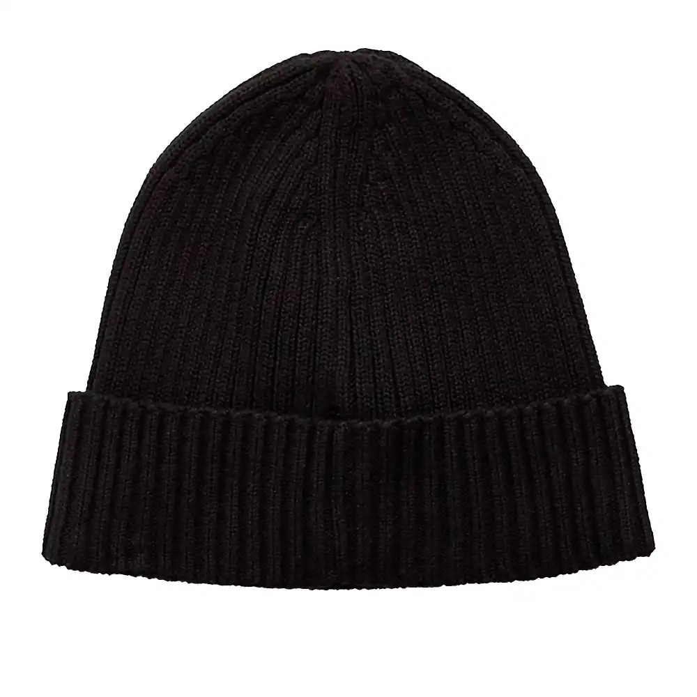 Bonnet homme Tommy Jeans Original flag logo Noir - ZESHOES