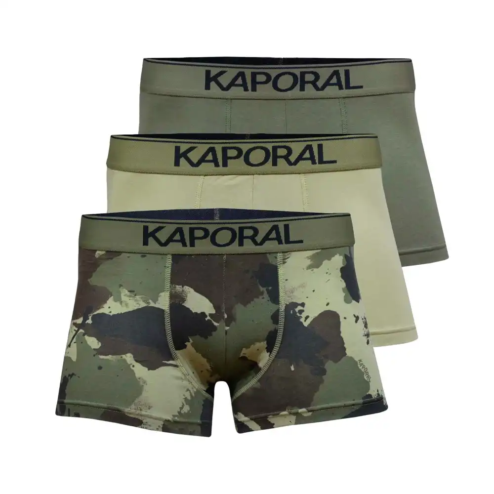 Boxer homme Kaporal Pack x3 lustrm09 Multicolor - ZESHOES