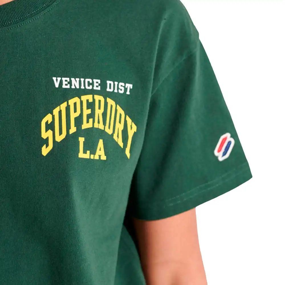 Varsity arch mini boxy tee Superdry - 2 Varsity arch mini boxy tee Superdry - 2