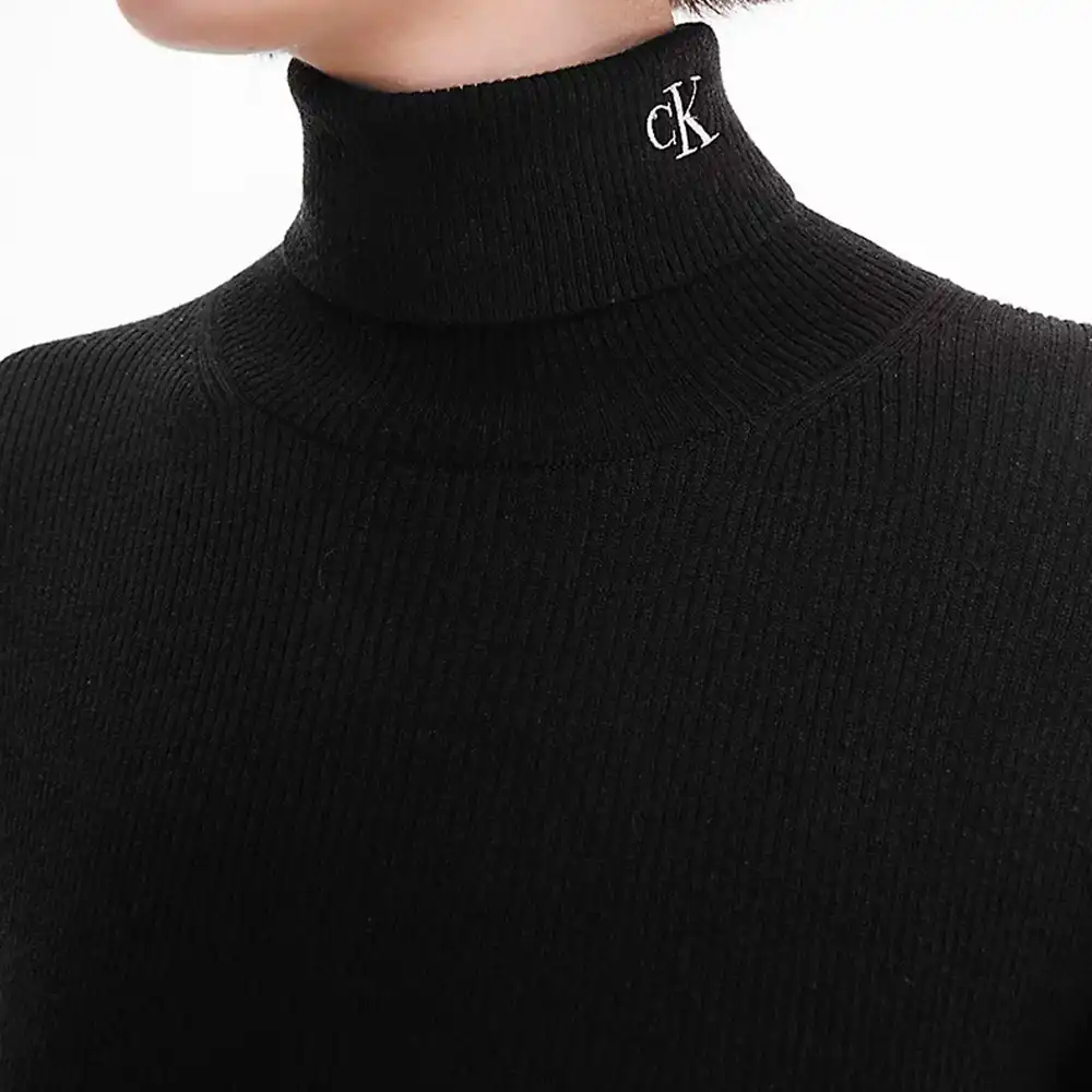 Robe pull col roulé Calvin Klein - 2