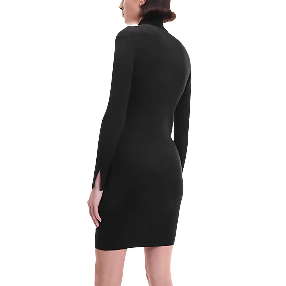 Robe pull col roulé Calvin Klein - 3