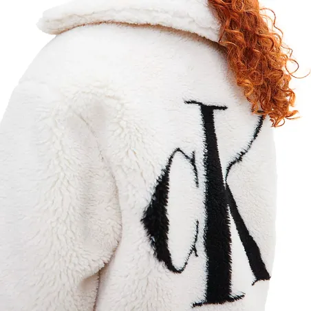 Produits victimes de leur succès Calvin Klein Blanc Logo CK black