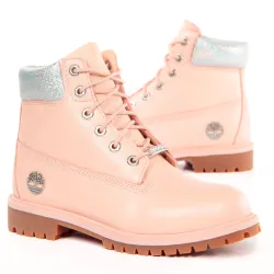 Pink full grain Timberland - 2 Pink full grain Timberland - 2