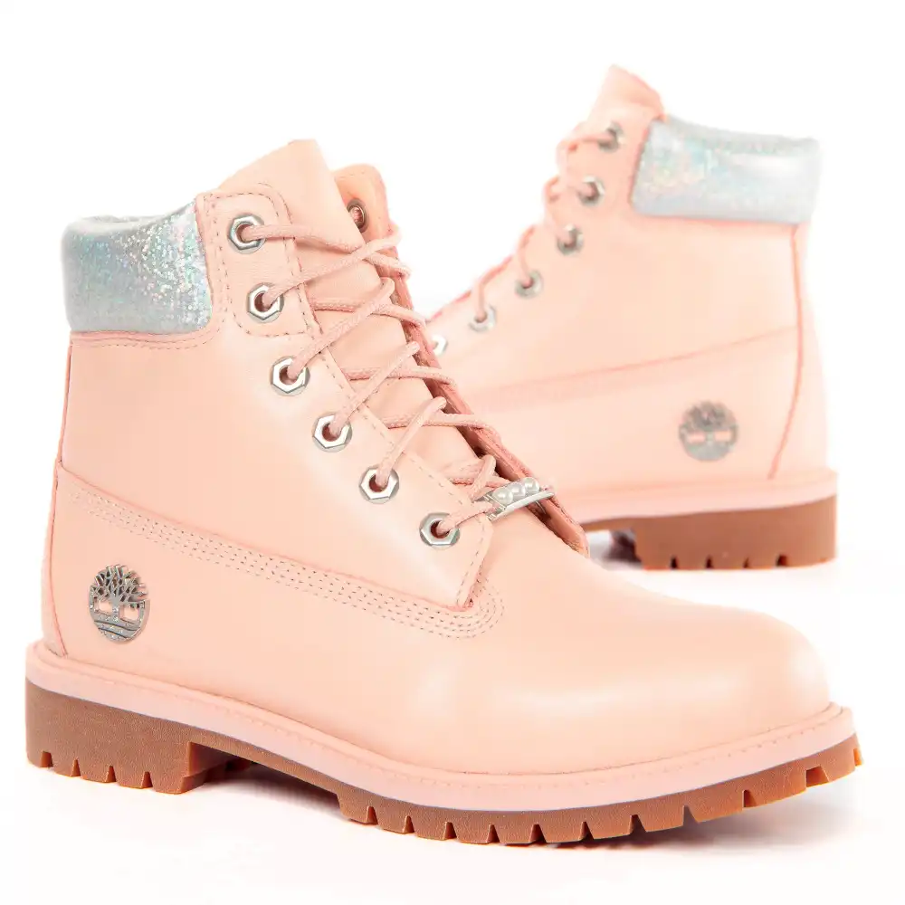 Pink full grain Timberland - 2 Pink full grain Timberland - 2