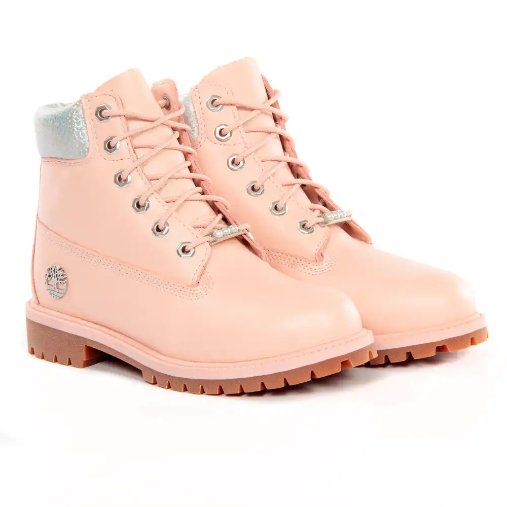 Pink full grain Timberland - 1