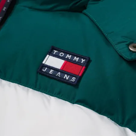 Doudoune homme Tommy Jeans Vert Original logo winter