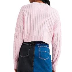 Big flag logo color pink Tommy Jeans - 3