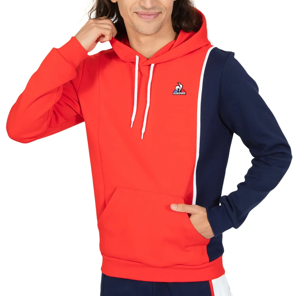 Sweat Le Coq Sportif Essential sport color Homme Rouge