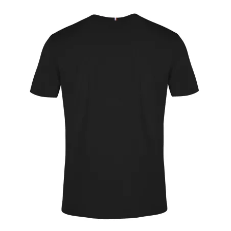 T shirt manche courte homme Le Coq Sportif Noir Logo original