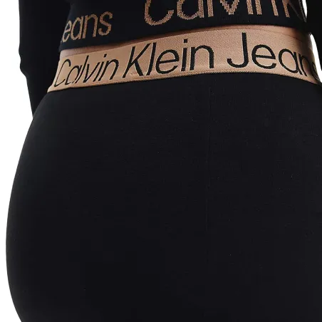 Produits victimes de leur succès Calvin Klein Noir Logo tape jersey milano