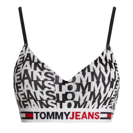 Produits victimes de leur succès Tommy Jeans Blanc Unlimited logo red