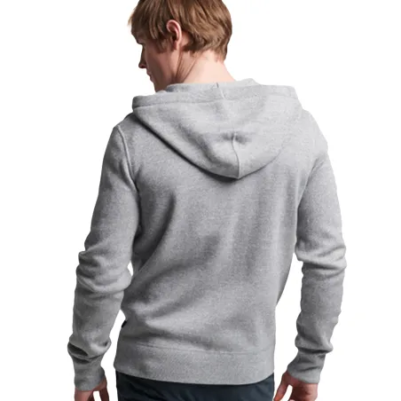 Sweat shirt homme Superdry Gris Style grey