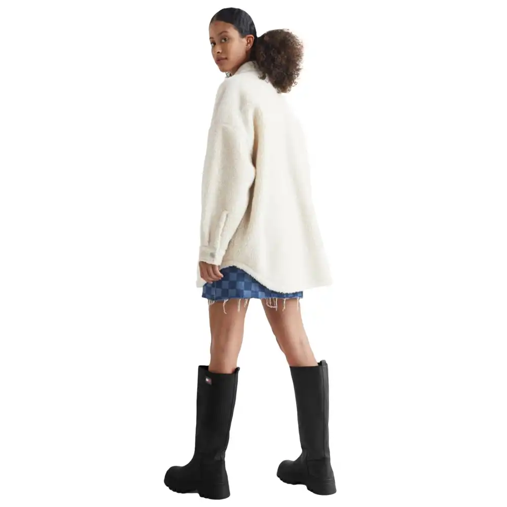 Oversized sherpa Tommy Jeans - 4