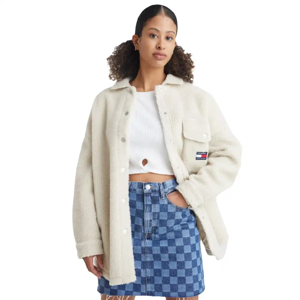 Oversized sherpa Tommy Jeans - 2