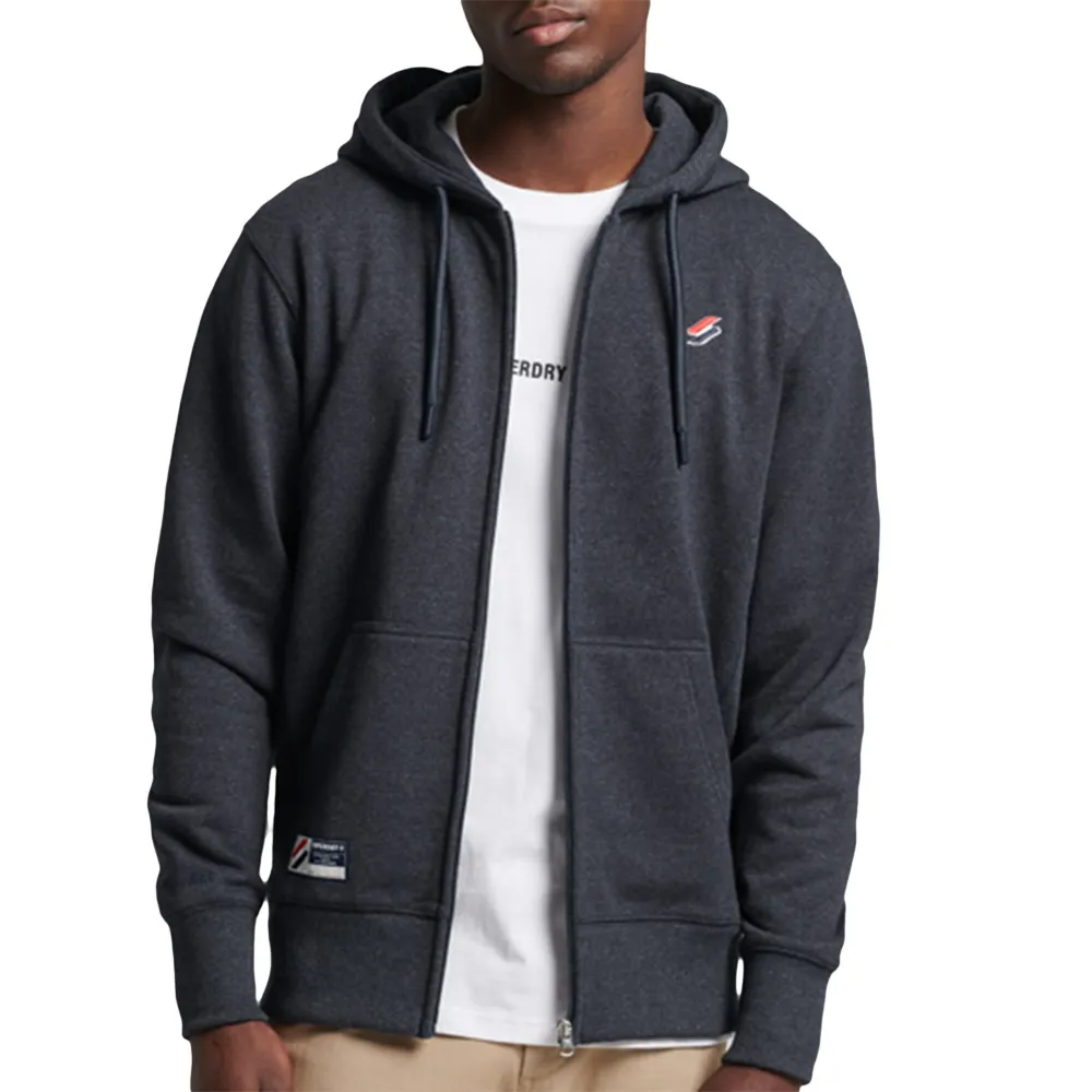 Superdry Sweat Logo flag Homme Bleu