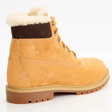 Boots femme Timberland Marron Premium 6in wp shearlingboot 