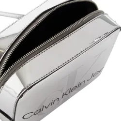 Sculpted bag18 silver Calvin Klein - 3