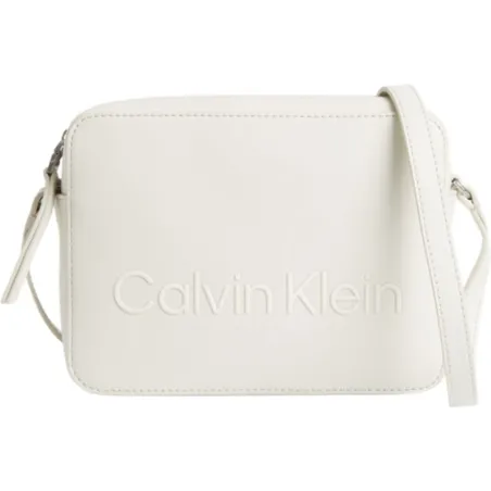 Produits victimes de leur succès Calvin Klein Blanc Set camera bag