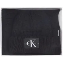 Echarpe homme Calvin Klein Pack winter set Noir - ZESHOES Echarpe homme Calvin Klein Pack winter set Noir - ZESHOES