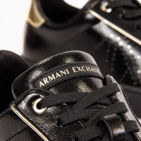 Basket de ville basse femme Armani Exchange Noir Sneaker b&g